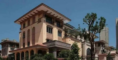 在農村小別墅用真石漆裝修外墻,效果圖美絕了